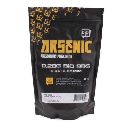 BOLAS ARSENIC KRYPTON BIO 0.28G 1KG BLANCA