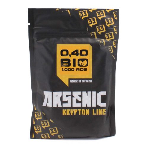 BOLAS ARSENIC KRYPTON BIO 0.40G 1000RDS BLANCA