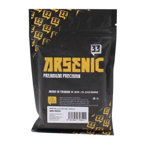 BOLAS ARSENIC KRYPTON BIO 0.32G 1000RDS BLANCA