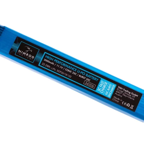 BATERÍA LIPO 11.1V 2000MAH 25C SPLIT TYPE T-PLUG