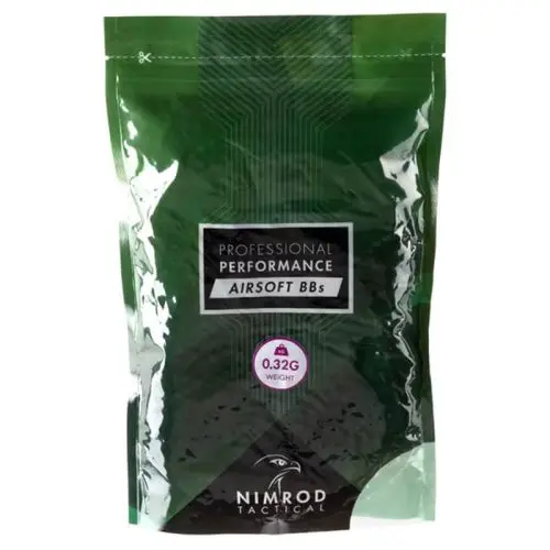 BOLAS PROFESSIONAL PERFORMANCE 0.32G NIMROD 1KG BLANCAS